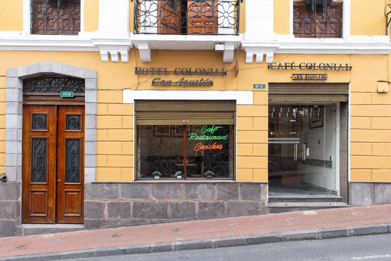 Hotel Colonial San Agustin Quito Exterior photo